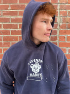E.H College Hoodie navy