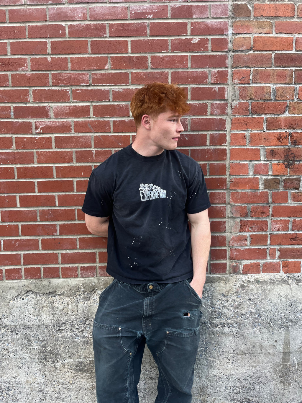 E.H "goin to war" tee